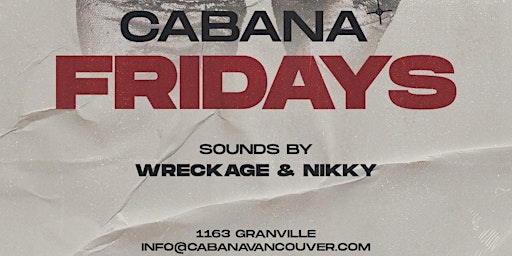 Cabana Lounge Fridays