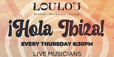 Transport to the Mediterranean Isla Blanca for ‘Hola Ibiza’ at Loulou