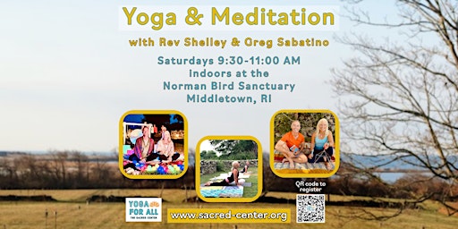 Yoga & Meditation with Rev Shelley & Greg Sabatino
