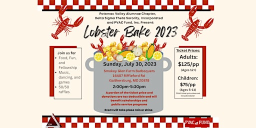 Immagine principale di 2023 PVAC Lobster Bake 