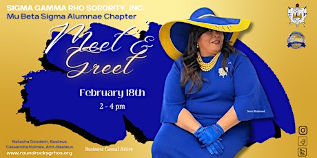 Mu Beta Sigma Alumnae Chapter Meet & Greet primary image