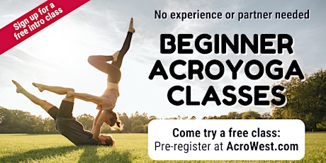 Free Beginner Acroyoga Class (New Westminster)