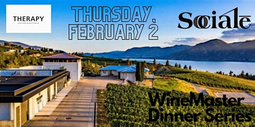 SOCIALE Winemakers Series feat THERAPY VINEYARDS from NARAMATA