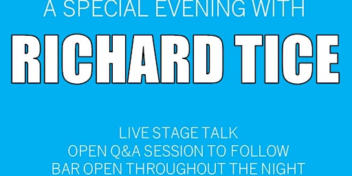 RICHARD TICE - An Evening With