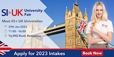 UK University Fair in Bengaluru on 29th January 2023