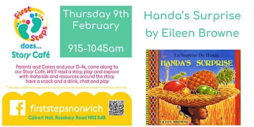 First Steps does Story Cafe - Handa's Surprise by Eileen Browne (FREE) primary image