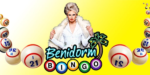 Benidorm Bingo hosted by RuPaul Drag Race Scarlett Harlett ( FunnyBoyz )