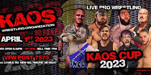 KAOS Wrestling Organization Live! KAOS Cup 2023