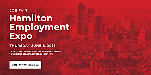 Hamilton Job Fair | Hamilton Employment Expo primary image