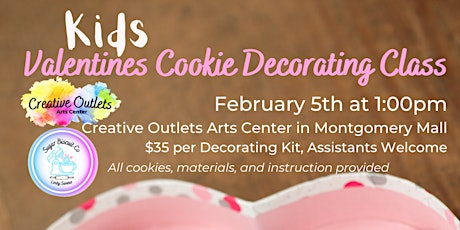 Kids Valentines Cookie Decorating Class