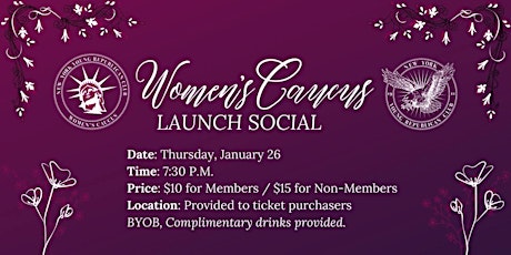 Women's Caucus Launch Social