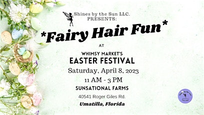 Fairy Hair Fun at the Easter Festival
