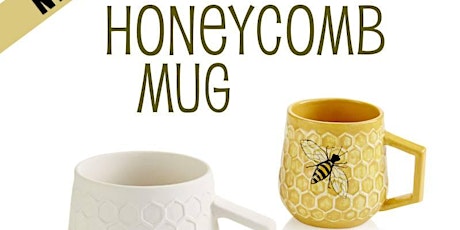 Paint Your Own Honeycomb Mug in Bronte Harbour, Oakville, ON
