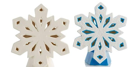 Paint Your Own Snowflake Lantern in Bronte Harbour, Oakville, ON