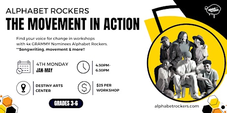 THE MOVEMENT IN ACTION: Alphabet Rockers Academy primary image