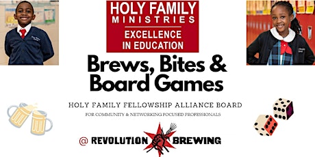Brews, Bites & Board Games @ Revolution Brewery