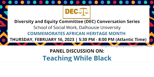 Panel Discussion on Teaching While Black