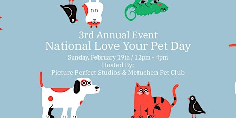 National Love Your Pet Day - 3rd Annual Pet Portrait Event