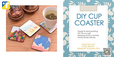 DIY Cup Coaster | Hand-Paint Art Workshop