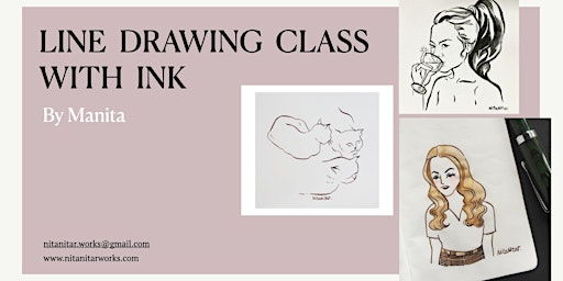 Art Class : Line Drawing with Ink primary image
