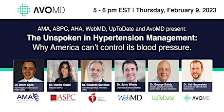 The Unspoken in Hypertension Management: Why America can't control its BP