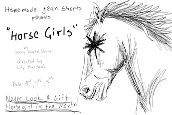 HomemadeJeanShorts presents, HORSE GIRLS By Jenny Rachel Weiner