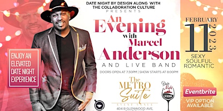 An Evening with Marcel Anderson Live!