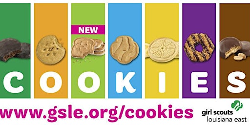 Girl Scout Cookie Sale Weekend: F 5-7p, SAT 9a-5p, SUN 9a-5p