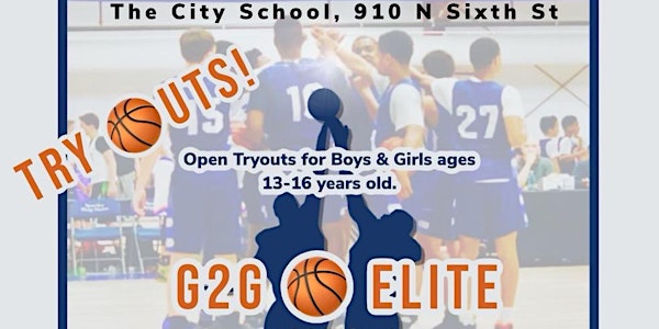 G2G Basketball 1-Day Open Tryout