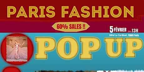 PARIS HIGH FASHION EXPOSITION x POP UP Sales