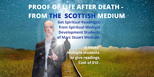 Reading(s)-Student Mediums-Sunday 9pmUK 4pmEast 3pm Cent  2pm Mount 1pm Pac primary image