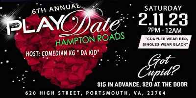 PlayDate Hampton Roads 7th Annual "Got Cupid"
