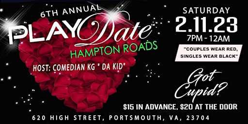 PlayDate Hampton Roads 6th Annual "Got Cupid"