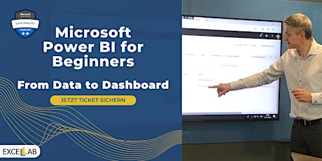 Hauptbild für Microsoft Power BI for Beginners - From Data to Dashboard  (2 Days)