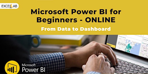 Power BI for Beginners  - ONLINE - From Data to Dashboard (2 Days)