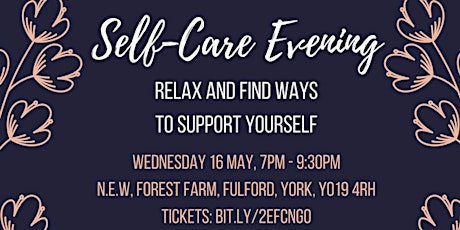 Self-Care Evening for Adoptive Parents, Foster Carers & Special Guardians primary image