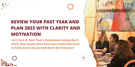 Imagen principal de Review your  past year and plan 2023 one with clarity and motivation