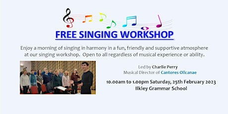 Free Singing Workshop primary image