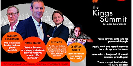 The Kings Summit Business Conference primary image
