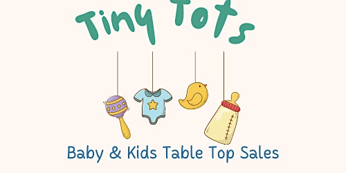 Tiny Tots table top sales - Berkhamsted