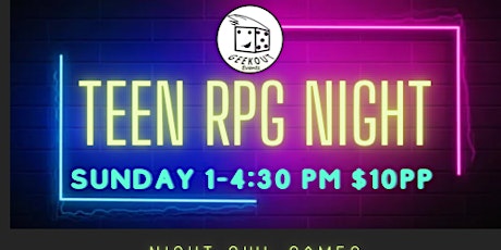 Teen RPG Night