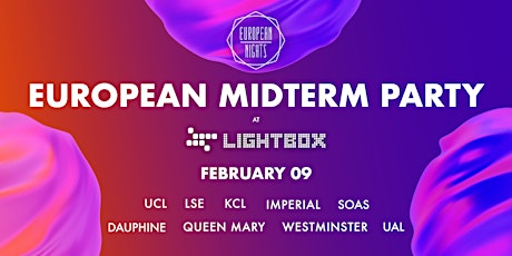European Nights MidTerm Party  primärbild
