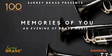 Memories of You - An evening with Surrey Brass. primary image
