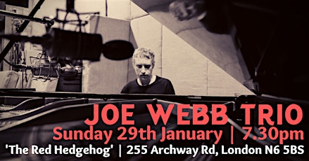 Joe Webb Trio | London Jazz Session primary image