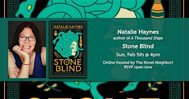 Natalie Haynes presents "Stone Blind"