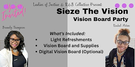 Sieze The Vision - Vision Board Party