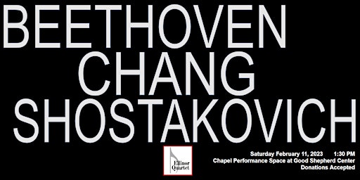 Beethoven, Chang, Shostakovich