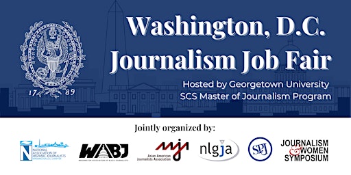 Imagem principal de 2024 D.C. Journalism Job Fair — Recruiter Registration