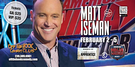 Comedian Matt Iseman Live In Naples, Florida!