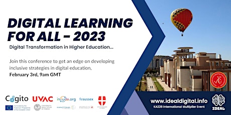 Digital Learning for All - Digital Transformation in Higher Education